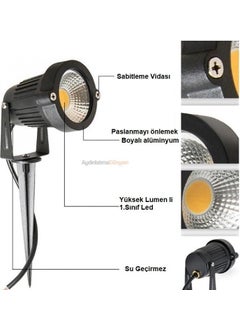 CATA CT-7300 5W LED Garden Luminaire (Green)  - Image 2