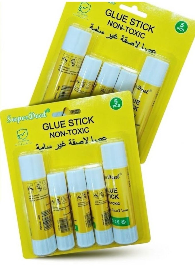 SUPER DEAL Glue Stick 3x8g +2x21g Offer Pack - Image 1