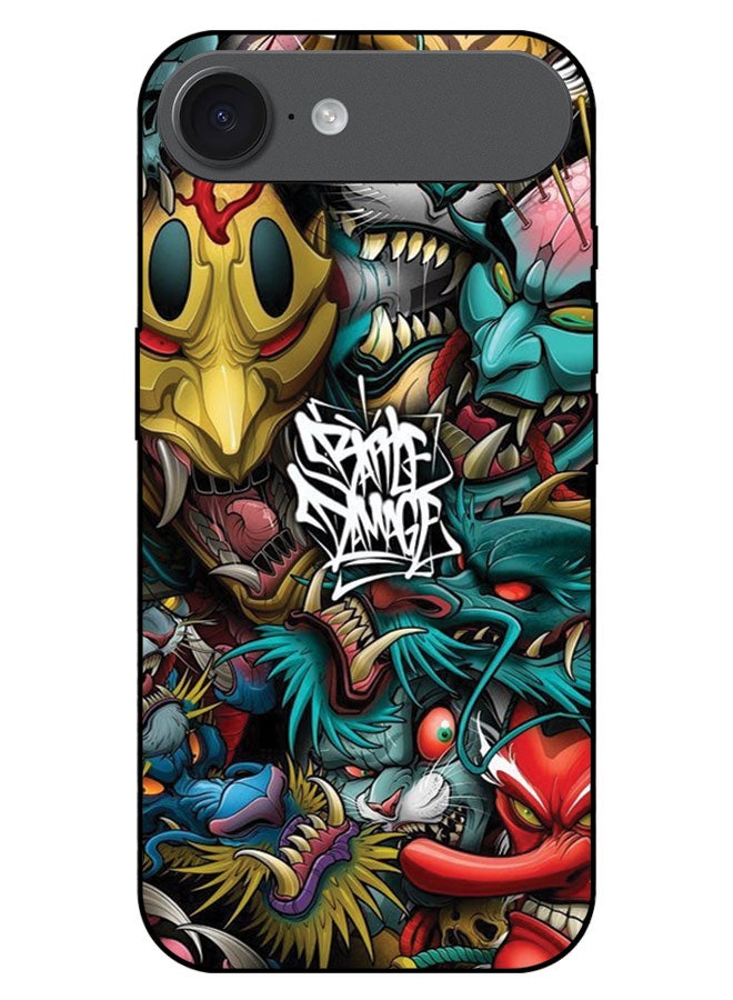 EYE CATCH Printed Protective Case Cover For Apple iPhone 17 AIR  -  Battle Damage
