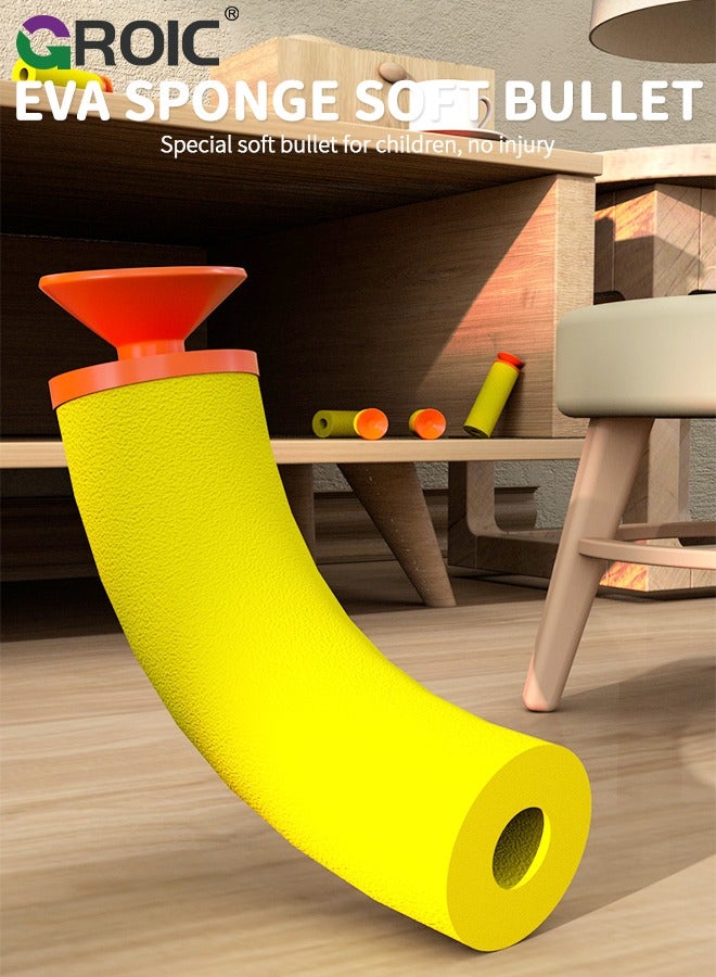 GROIC Soft Bullets Gun,Toy Gun Light and Soft Bullets Education Toy,Blaster Gun M416,Double Mirror Effect Toy Guns,DIY Toy with Rich Accessories ,Shooting Games Toys for Kids, Kids Holiday Birthday Gifts - Image 3