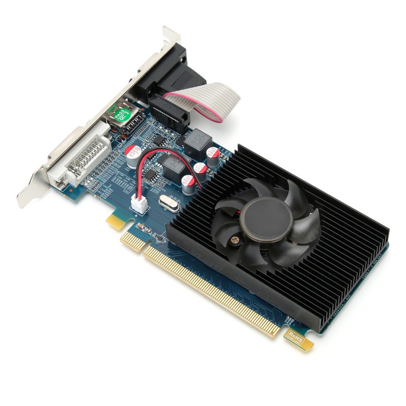 Radeon Graphics Card 2G 64 Bit DDR3 Low Noise - Lower Working Temperature PCI Express 3.0 Graphics for Desktop Computer - Image 3