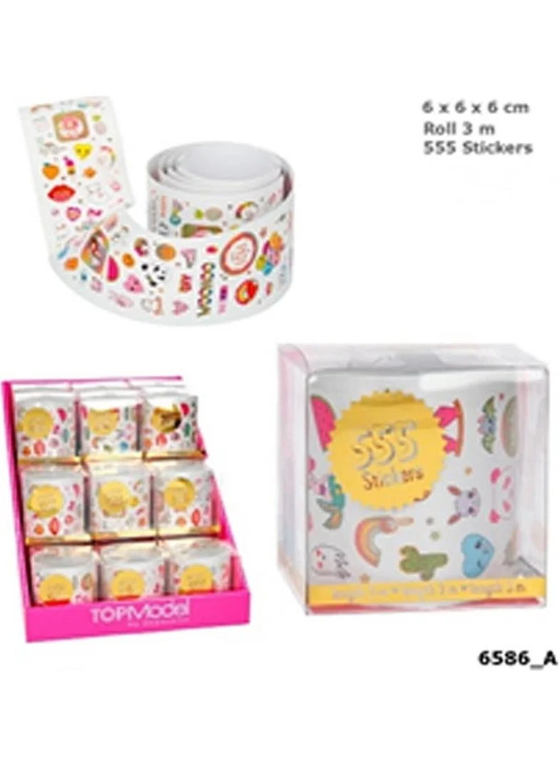 Top Model Topmodel Sticker Label Roll 6586_a