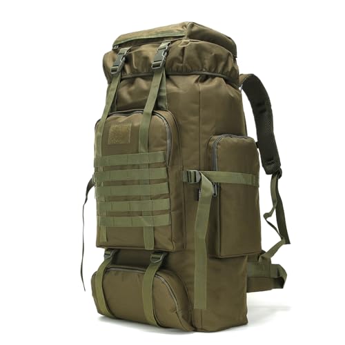 King'sGuard 70L Camping Hiking Backpack Tactical Backpack Military Molle Rucksack Backpack for Outdoor - Image 1