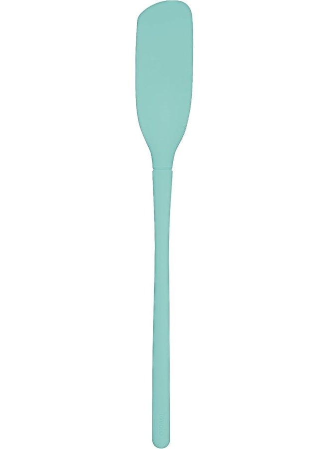 Tovolo Flex Core All Silicone Blender Spatula Light Aqua - Image 1