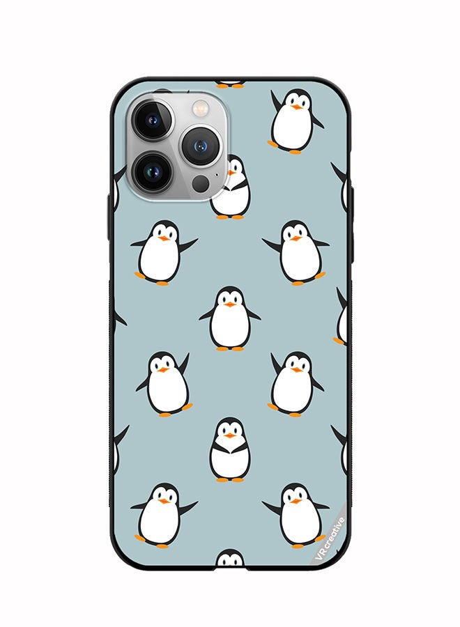 VR CREATIVE Protective Case Cover For Apple iPhone 11 Pro Max Senguin Design Multicolour - Image 1