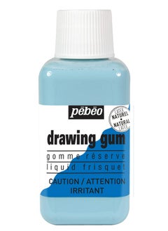Pebeo Easy Peel Liquid Latex Masking Fluid Drawing Gum Dries Quickly For Ink Watercolor Gouache Painting & Illustration Fine Arts & Crafts Supplies 250Ml Bottle  - Image 1