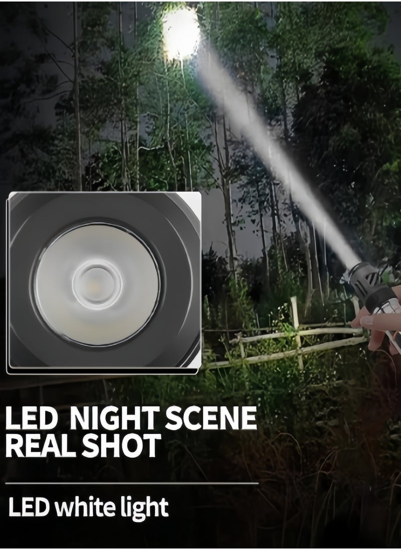 Telescopic folding multifunctional outdoor camping light