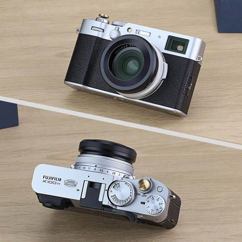 Haoge LH-X51B 2in1 All Metal Ultra-Thin Lens Hood with Adapter Ring Set for Fuji X100VI Fujifilm FinePix X100V Camera Accessories Black - Image 4