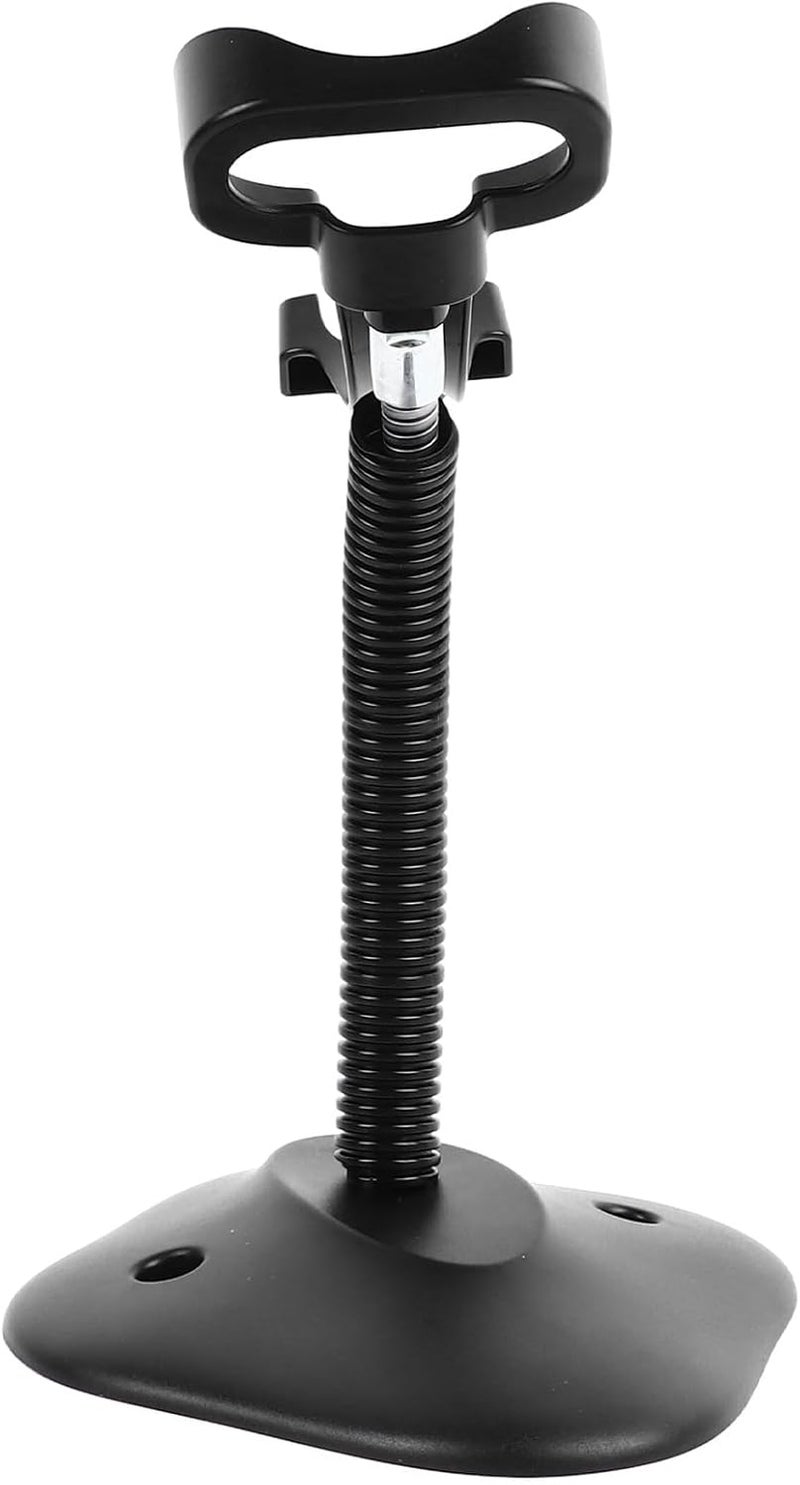 Adjustable Barcode Scanner Stand, HandsFree Scanning with Bracket for Multiple and Angles, Compatible with 1900G 1900G SR Readers, ABS and Stainless Steel Base - Image 5