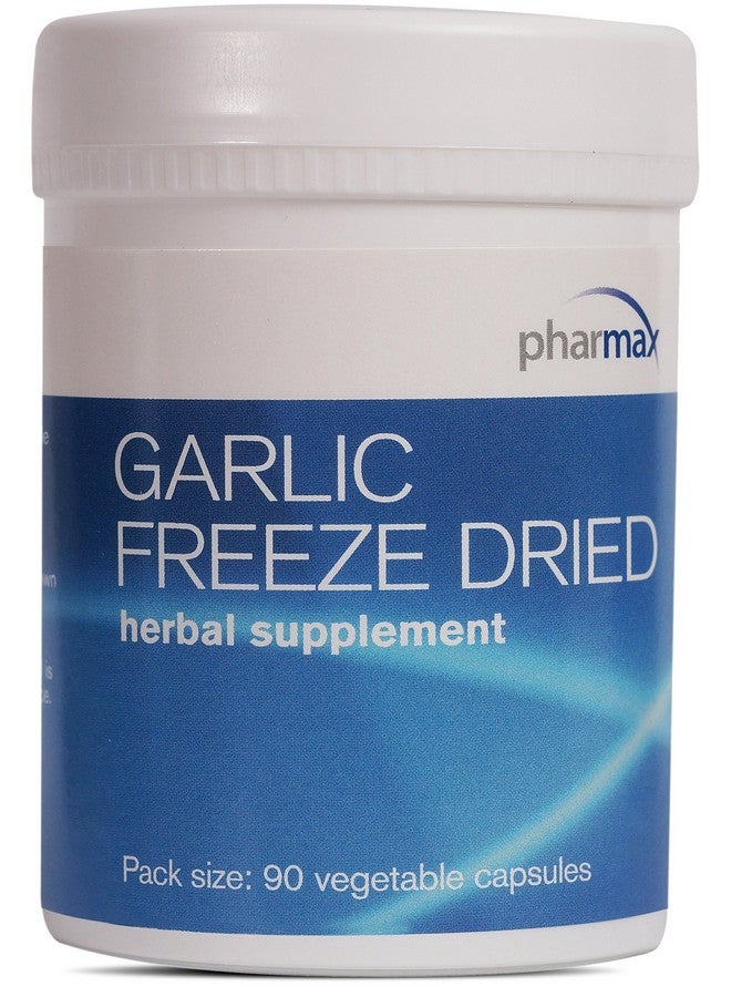 Pharmax Garlic Freeze Dried | Supports Upper Respiratory Tract and Cardiovascular Health | 90 Capsules - Image 1