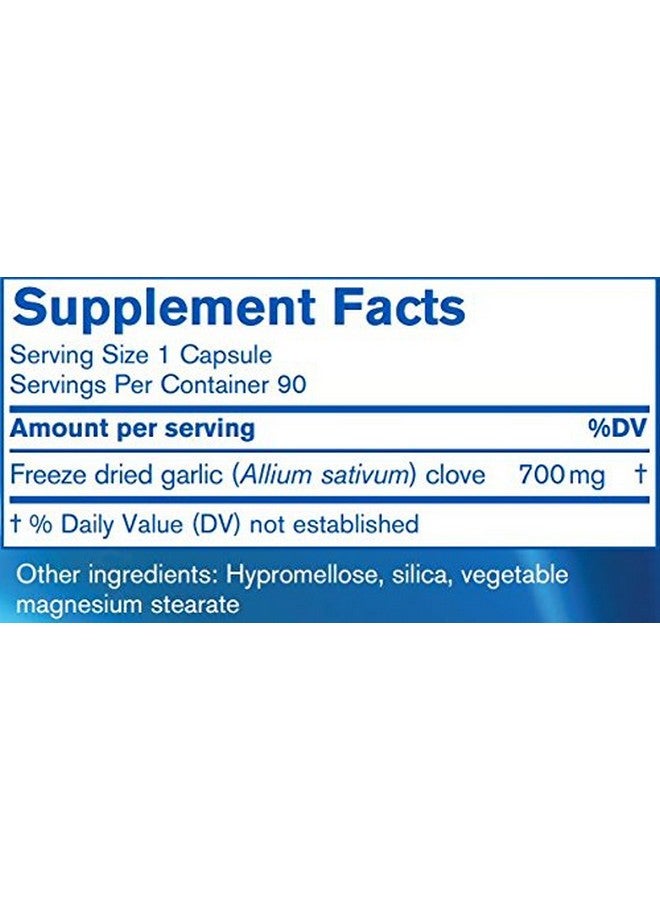 Pharmax Garlic Freeze Dried | Supports Upper Respiratory Tract and Cardiovascular Health | 90 Capsules - Image 4