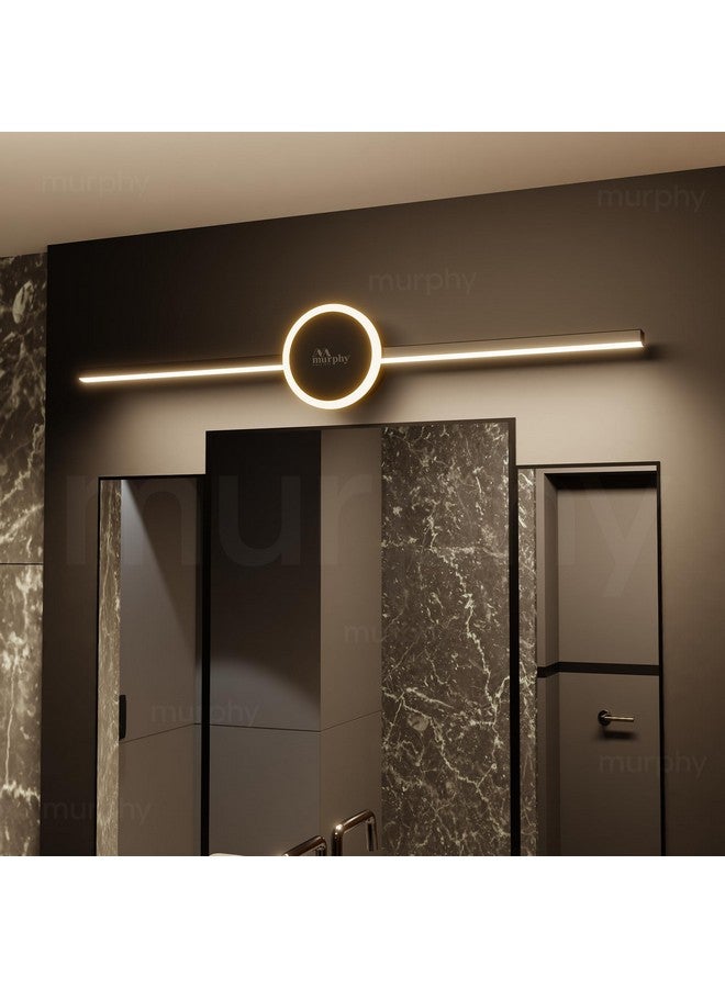 MURPHY Murphy Sun 16+2W LED Picture Frame & Dressing Table Light - Black Finish, 3-Color Dimmable (White, Warm White, Natural White) - Pack of 2  - Image 1