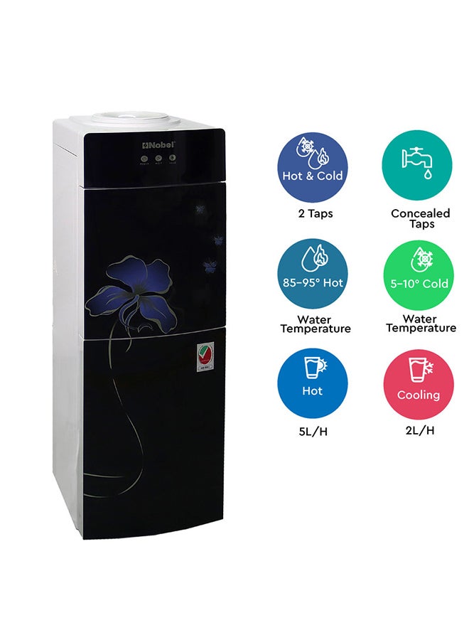 نوبل موزع ماء ساخن وبارد NWD-2100G أسود - Image 2