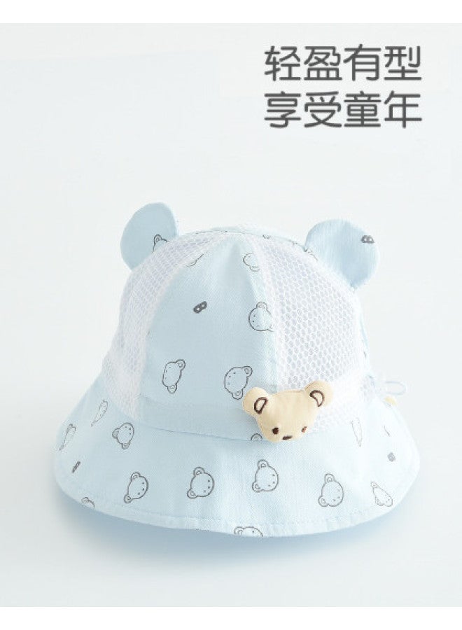 Bumblebee Baby Mesh Ultra-light Bucket Hat Outdoor 3d Fisherman Hat Boneless Foldable Storage - Image 1