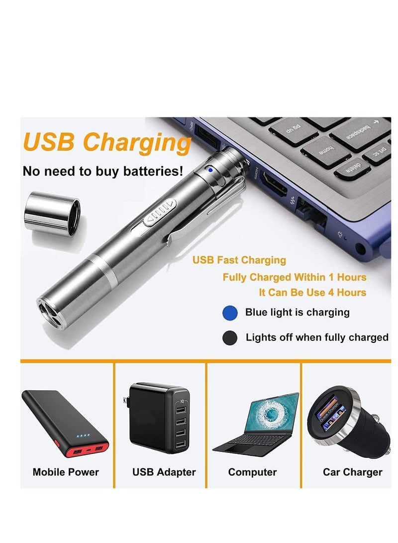 Cat Laser Pointer Toys: Rechargeable 2 Color Lights 5 Patterns, Cats Dogs Interactive Pet Toys for Playing Exercise Chaser Toys, Cat Lovers Gift - Image 3