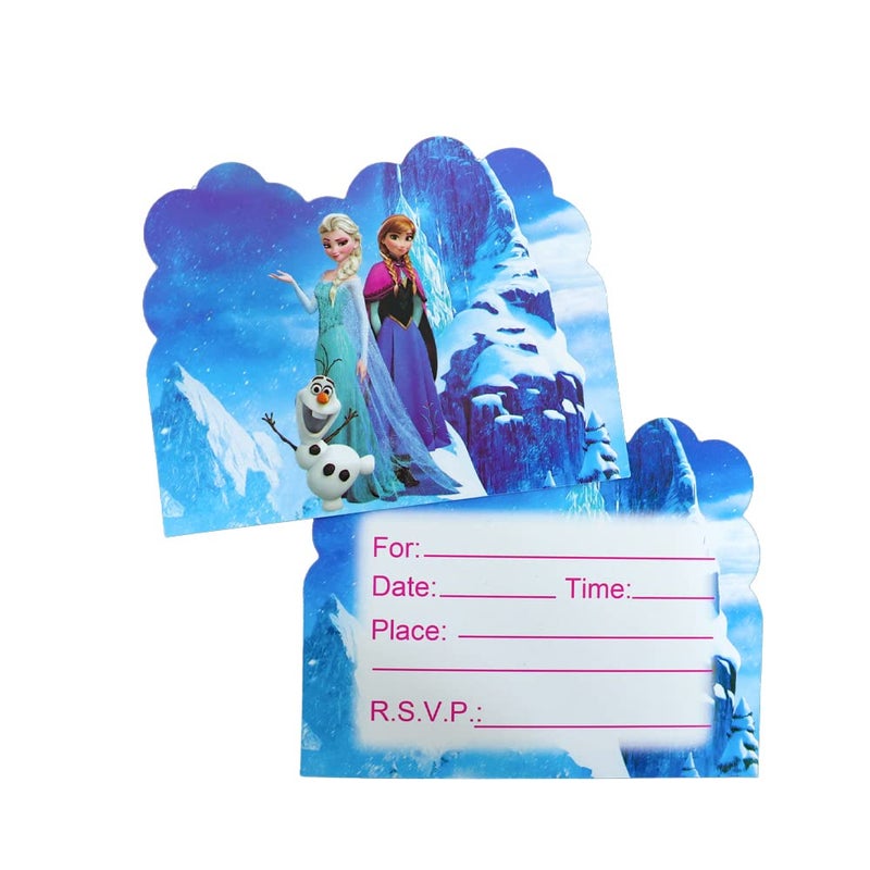 Losede 20pcs Birthday Party Invitations Birthday Party Supplies Decoration (Style 5) - Image 1