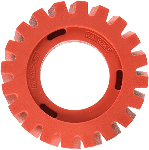 Dynabrade (92255) Nitro Series™ 4" (102 mm) Diameter x 1.25" (32 mm) Wide RED-TRED Eraser Wheel | Wheel Accessory For Use with NitroZip (NZ1) Surface Conditioning/Decal Removal Tool - Image 5