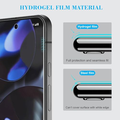 SupCares TPU Anti Glare Matte Unbreakable Membrane Screen Protector for Google Pixel 9 Pro XL and Google Pixel 10 Pro XL (6.8 Inch) With Easy Self Installation Kit | Fingerprint Working|Edge to Edge - Image 3