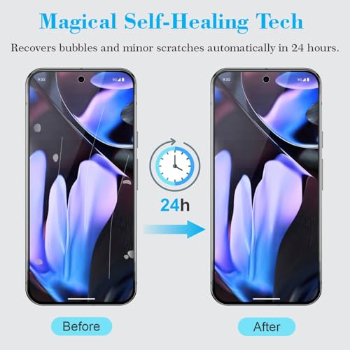 SupCares TPU Anti Glare Matte Unbreakable Membrane Screen Protector for Google Pixel 9 Pro XL and Google Pixel 10 Pro XL (6.8 Inch) With Easy Self Installation Kit | Fingerprint Working|Edge to Edge - Image 4