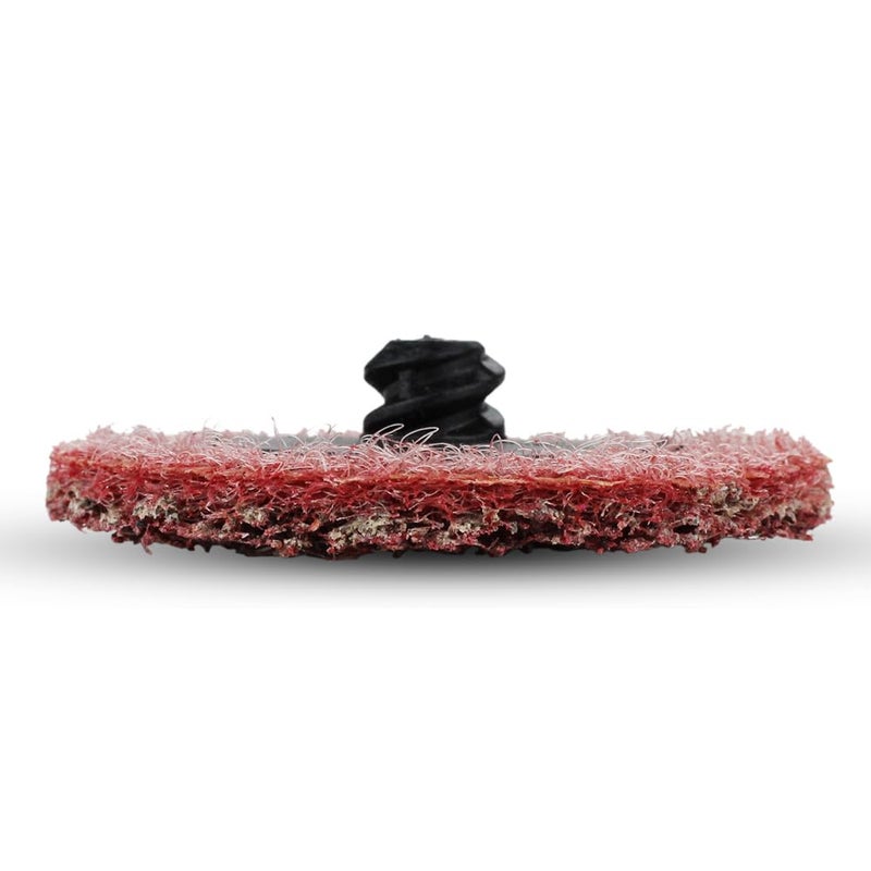 BHA Surface Conditioning Quick Change Discs, 2" Red (Medium) Prep Pad - 25 Pack - Image 4