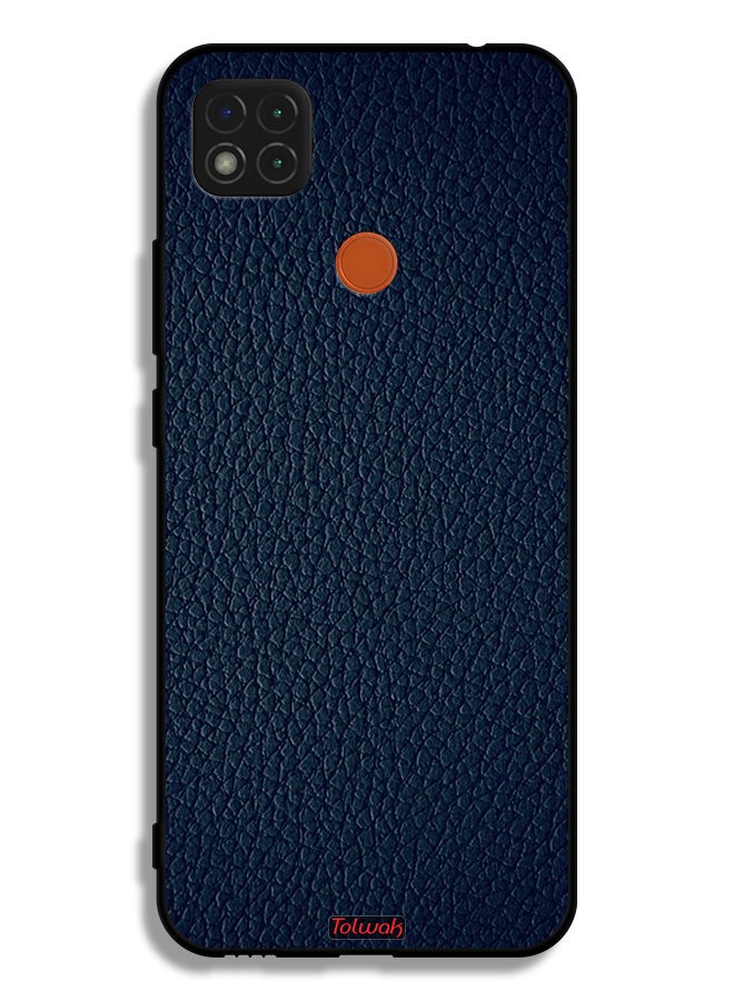 Tolwak Xiaomi Redmi 10A Protective Case Cover Leather Pattern - Image 2