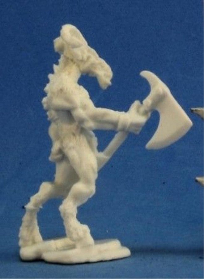 Reaper Bones Beastman Warrior 1 Miniature
