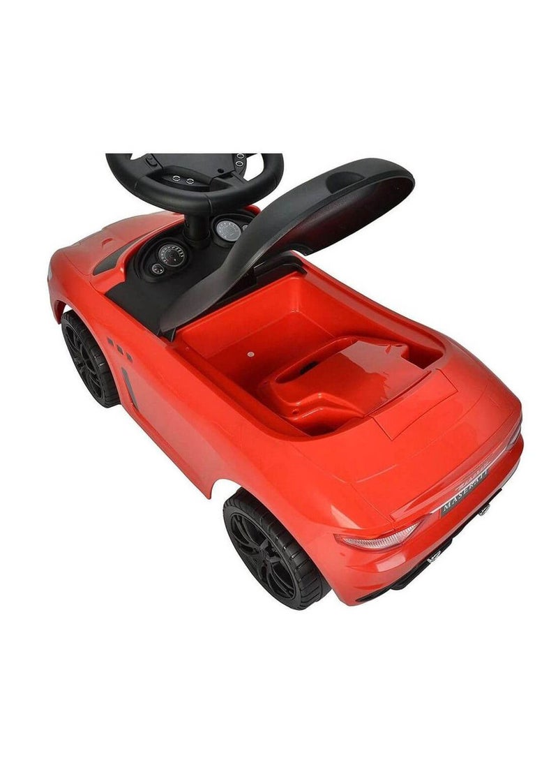 FACTUAL TOYS Maserati Pusher Car - Red  - Image 4