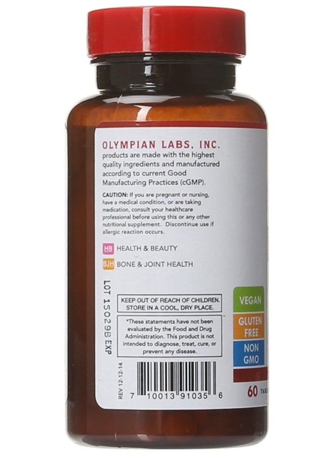 Olympian Labs Max Strength Biotin Vitamin B7 Supplement, 10,000mcg Tablets, Improve Hair, Skin & Nail Growth, 60 Vegan Tablets - Image 4