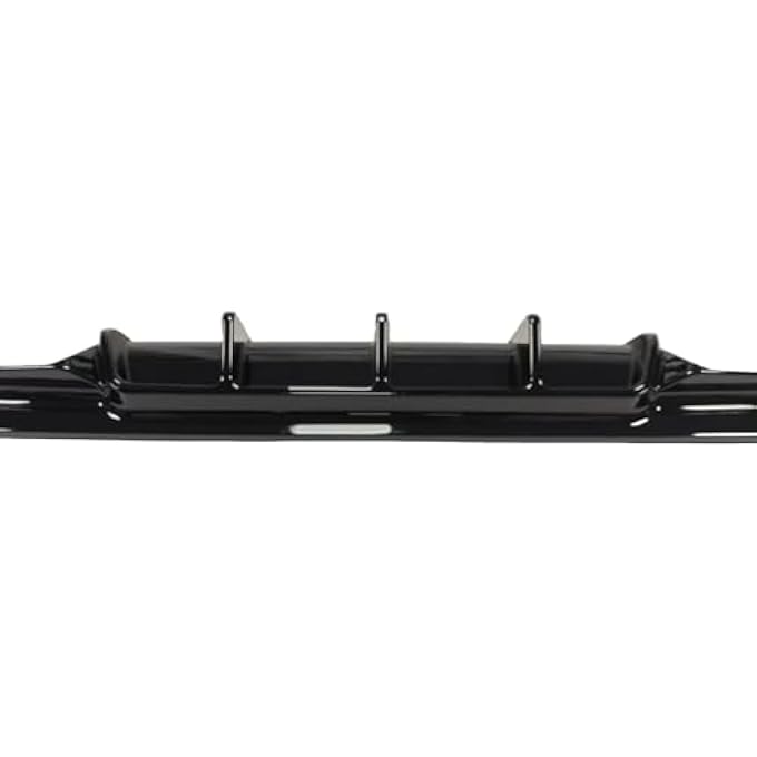 KUBYMOTO Car Rear Bumper Diffuser Lip Kit for BMW E60 E61 M Tech 2004-2010 Glossy Black - Image 4