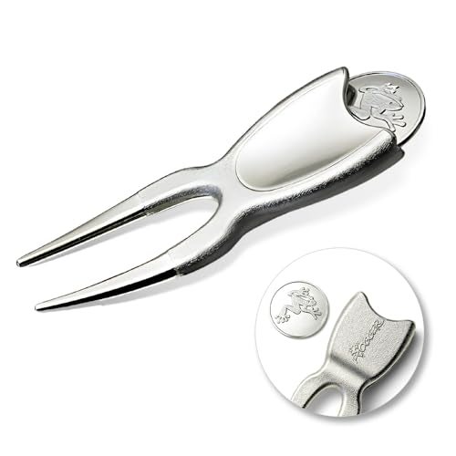 Frogger Golf Hop! Magnetic Ball Marker and Divot Repair Tool - Golf Course Essential, Great Gift for Men and Women - Image 1