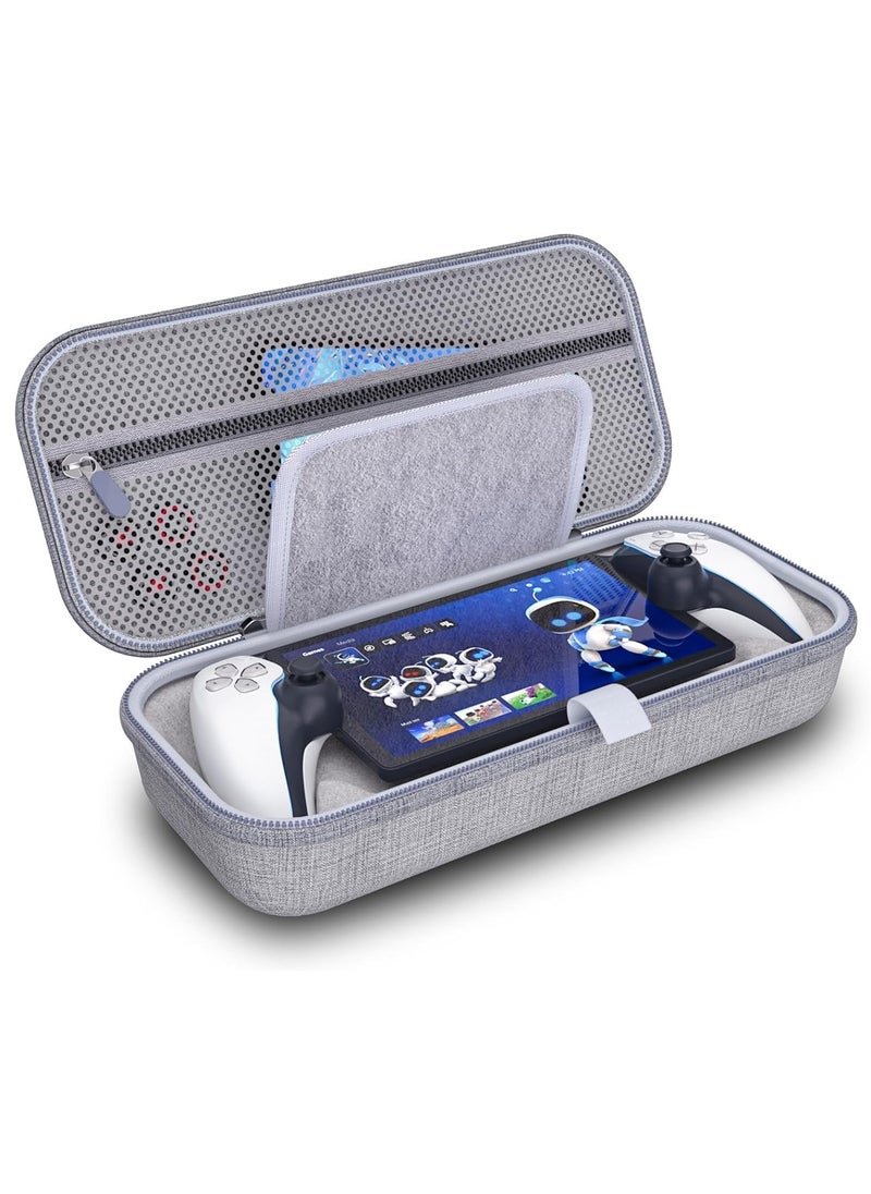 XICEN Shockproof Carrying Case for PS5 Portal, Portable Handheld Storage Box with Built in Screen Protector, Anti Collision Bag for PlayStation 5 Portal, Suitable for Travel and Daily Use.  - Image 1