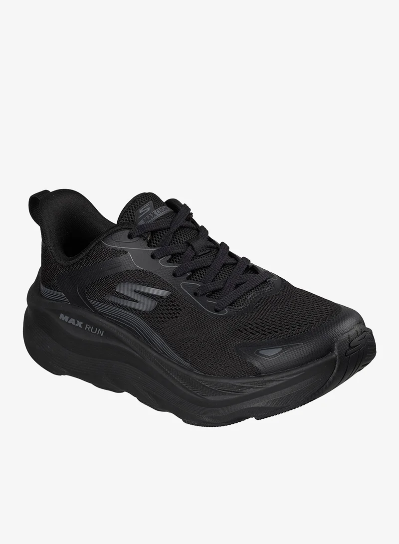 Skechers BLACK SYNTHETIC/BLACK TRIM Max Run for Women | Best Price UAE