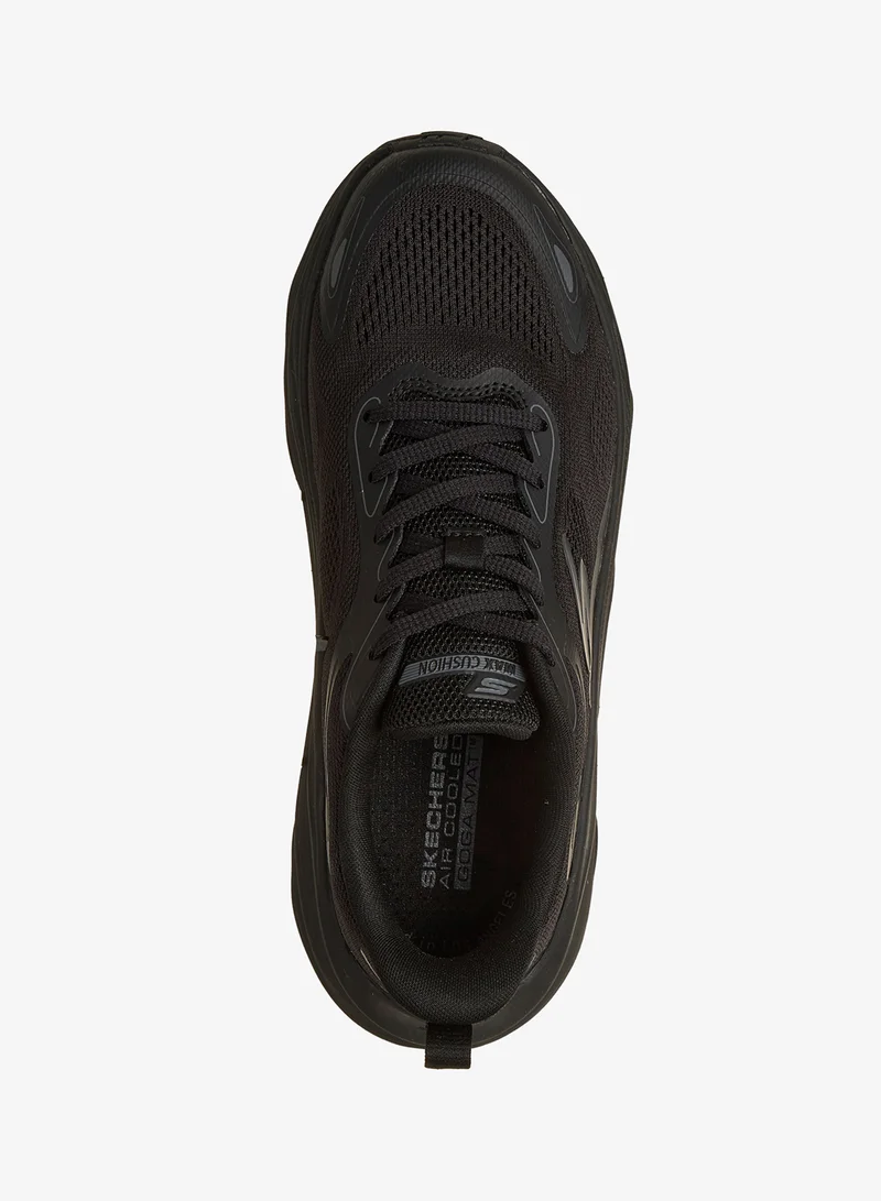 Skechers BLACK SYNTHETIC/BLACK TRIM Max Run for Women | Best Price UAE