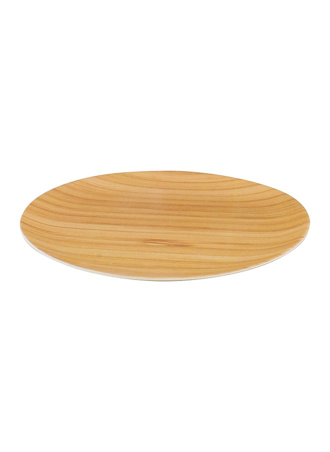 CUISINEART - Cuisine Art Bamboo Fibre Plate 25cm, Dishwasher Safe - Reusable Unbreakable Light Weight Eco-Friendly – Outdoor Camping Dishes, BD-BF-60 - Image 1