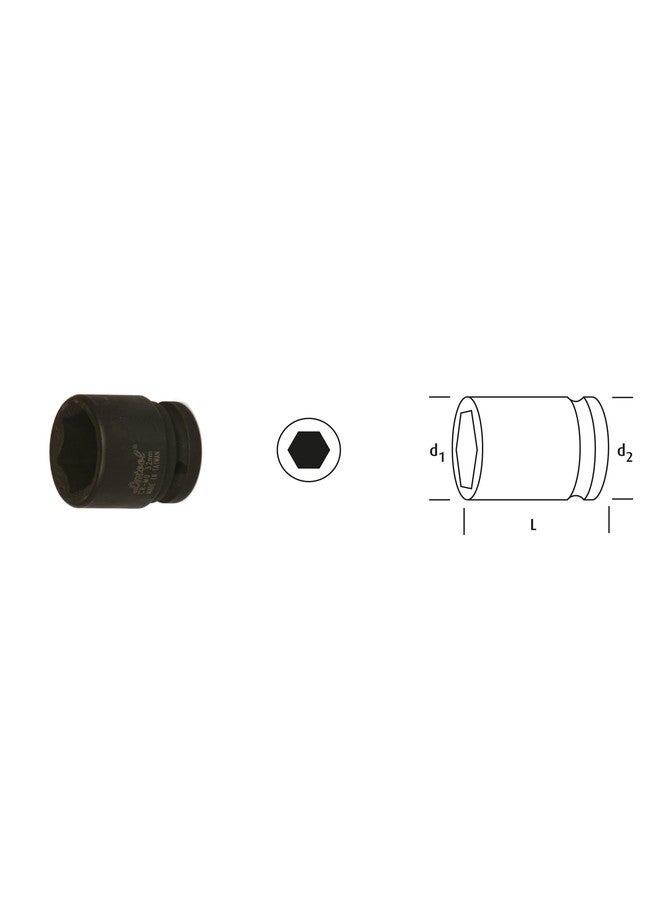 OSAKA LN15S41 - OSAKA 1-1/2"DR. 6PT STD. Impact Socket, 41mm