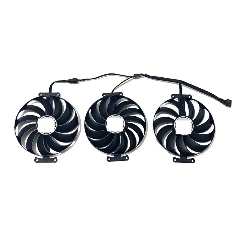 FDC10U12D9-C CF1010U12D T129215SU 7PIN 95MM Video Card Cooling Fan，for ASUS for RTX 3080 3070 3090 3060Ti 3070Ti 3080Ti Easy to Replace(Fan-ABC)
