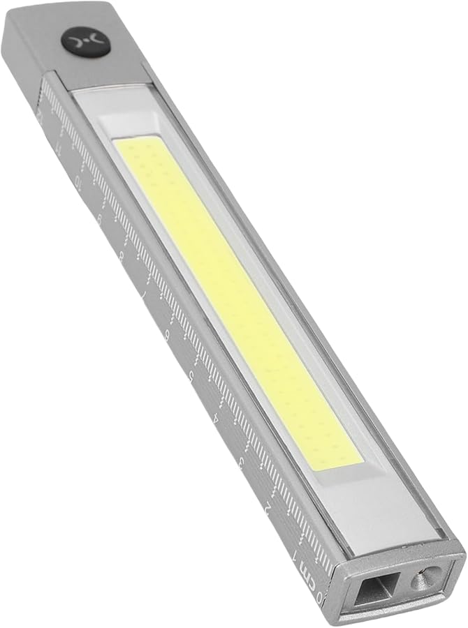 يوسو قلم ضوء مغناطيسي قابل لإعادة الشحن عالي السطوع مع مشبك للأنشطة الخارجية أسود - Image 1