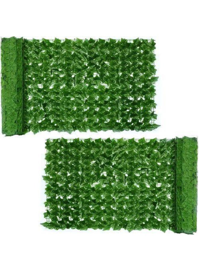 ناما شاشة على شكل لبلاب لحماية خصوصية الشرفة من زدلسيوس 3 متر × 1 | بدون ثقب | حماية الرياح للشرفة والحديقة والفناء | ستارة الخصوصية للحديقة حاجز أسوار زخرفية - Image 3