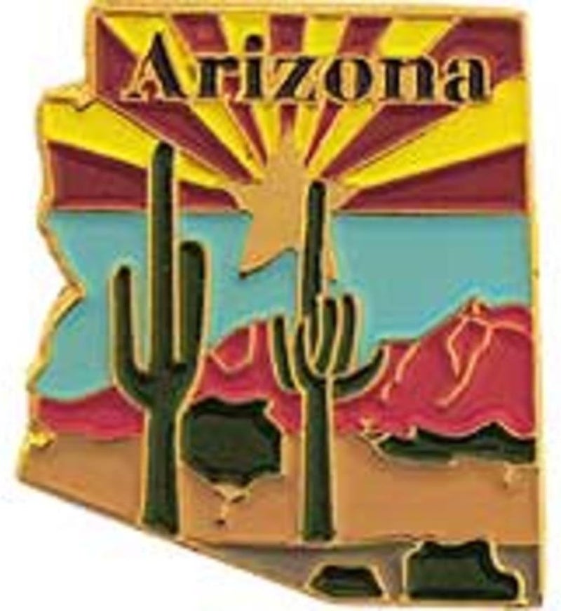Arizona Map Pin 1
