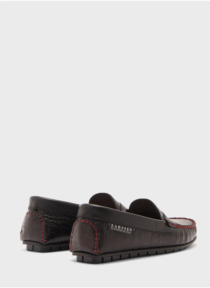 ZARSSEN Nero Za Moccasins