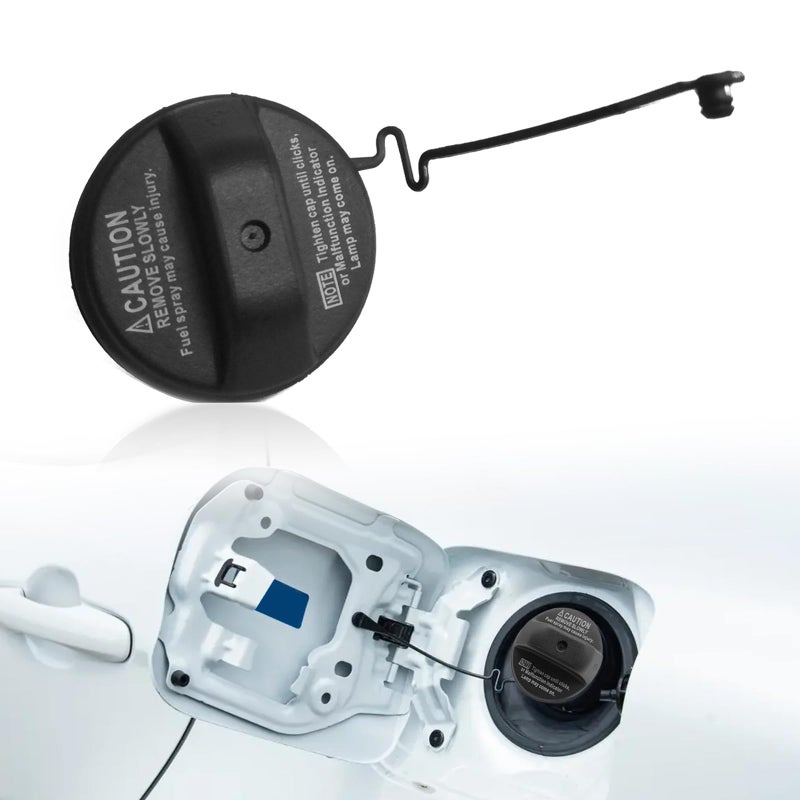 Fuel Tank Filler Cap and Gas Cap Compatible With 4Runner Avalon Camry Corolla Highlander Sequoia Sienna Solara Tacoma Tundra GX470 ES330 ES300 Replace 7730033070