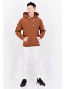 Champion Men Sportswear Fit Long Sleeves Outdoor Hoodies, Brown  - Image 4