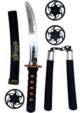 PopŞeker PopSugar Toy Ninja Samurai Sword and Nunchucks Samurai Sword  - Image 2