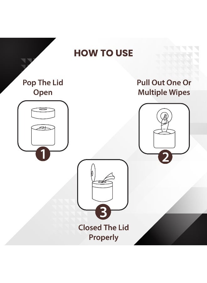 Caesars Insta Shoe Shine Wipes - Image 4