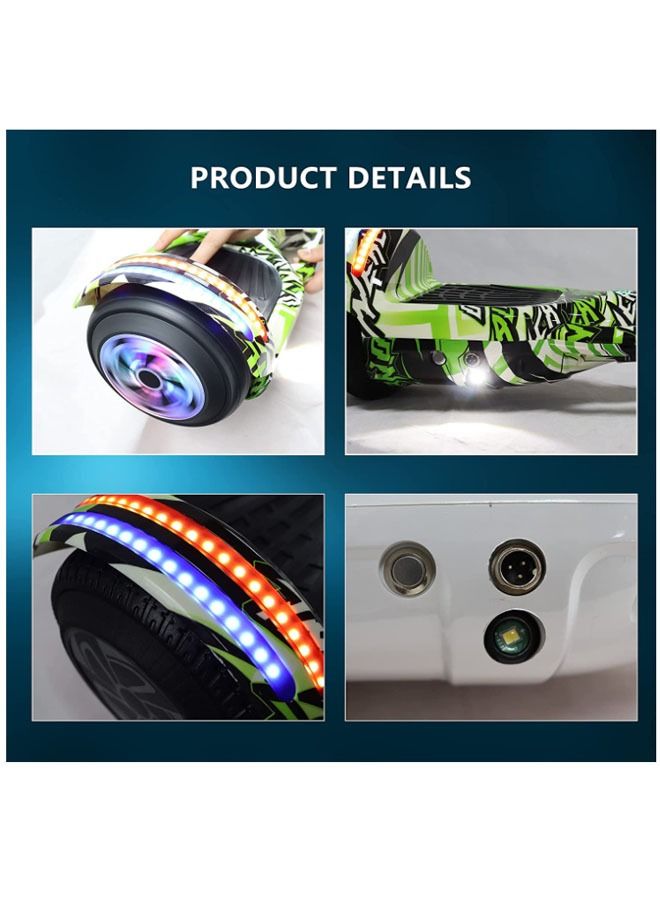 Cool Baby COOLBABY 6.5inch 2 Wheels Smart Electric Scooter with Led Lights  - Image 3
