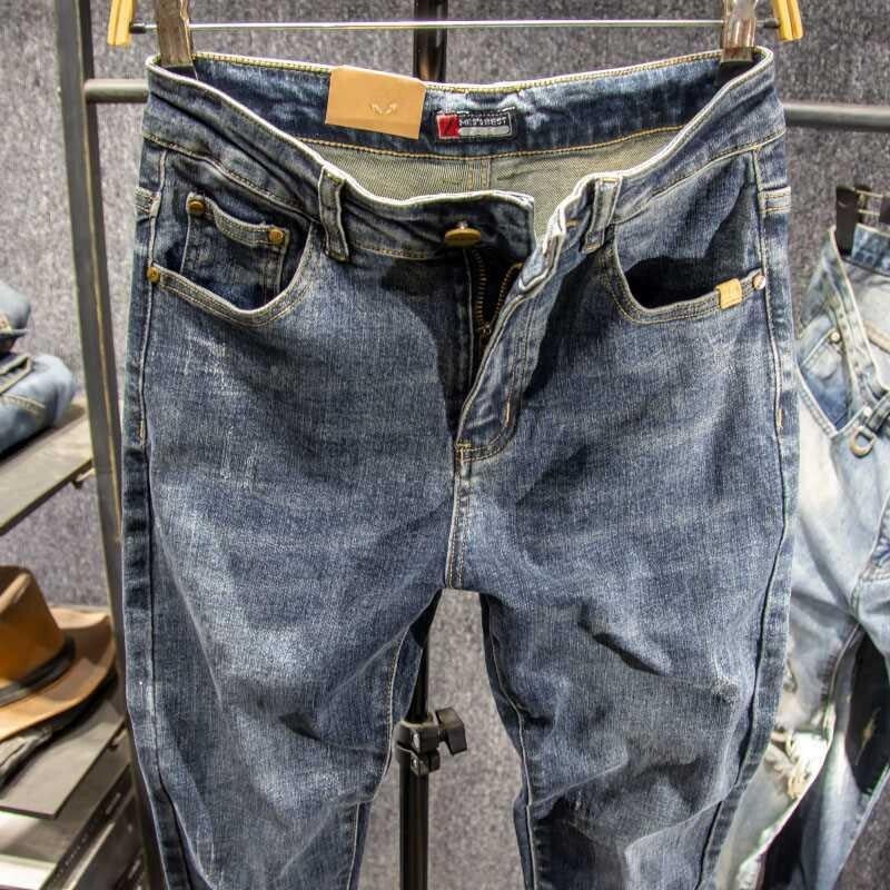 Unisex Classic Denim Jeans Loose Fit Daily Outdoor Wear - Image 5
