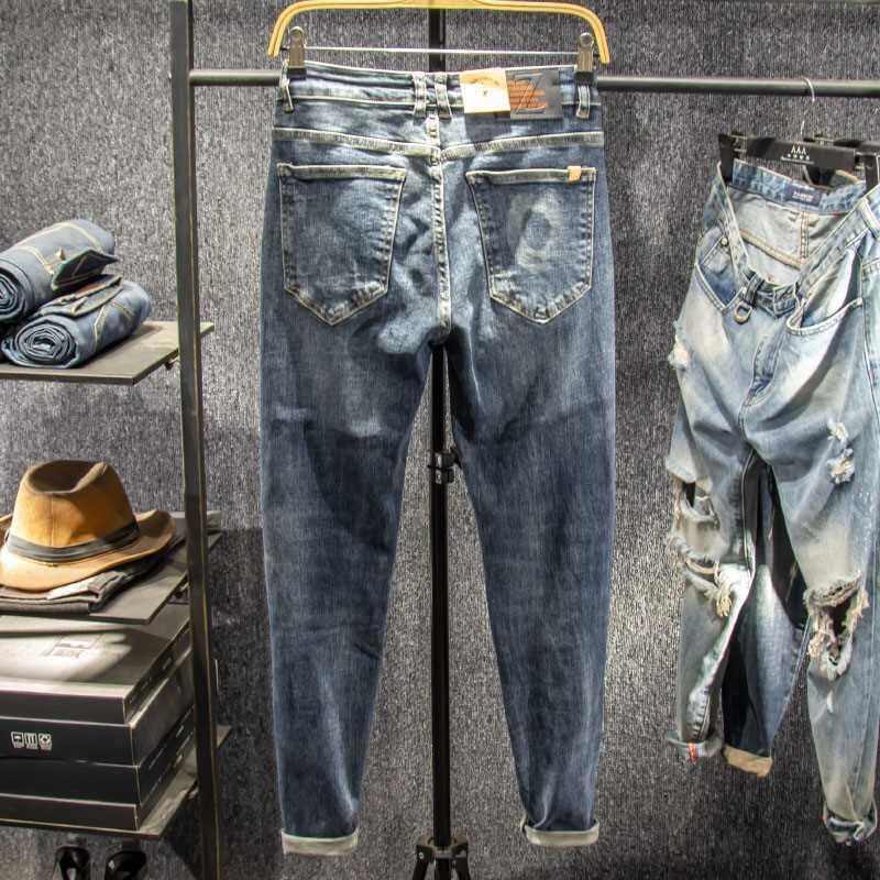 Unisex Classic Denim Jeans Loose Fit Daily Outdoor Wear - Image 4
