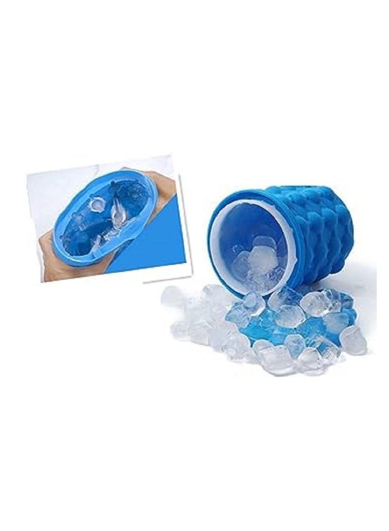 AMM Ice Cube Maker Revolutionary Space Saving Ice-Ball Makers Bucket Party Drink Silicone Trays Mold Kitchen Tools  Cocktail Beverages  - Image 3