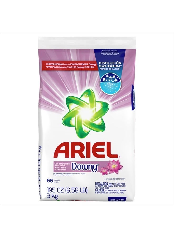 Ariel Ariel, with a Touch of Downy Freshness, Powder Laundry Detergent, 105 oz, 66 loads 