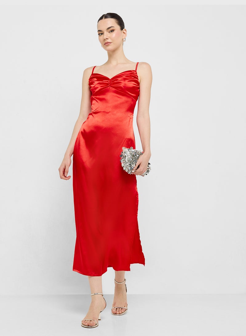 Ginger Satin Slip Dress  - Image 4